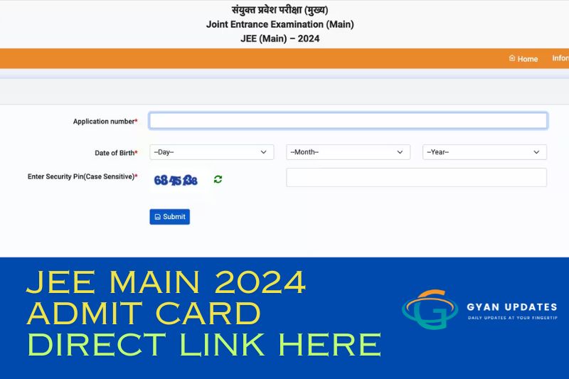 JEE MAIN ADMIT CARD DOWNLOAD HERE