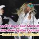 Beyoncé’s Finger-Gun Move at NFL Halftime Show Ignites Controversy—Could She Be Penalized