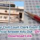 Bihar Civil Court Clerk Exam 2024 Official Answer Key Out Direct Download Link