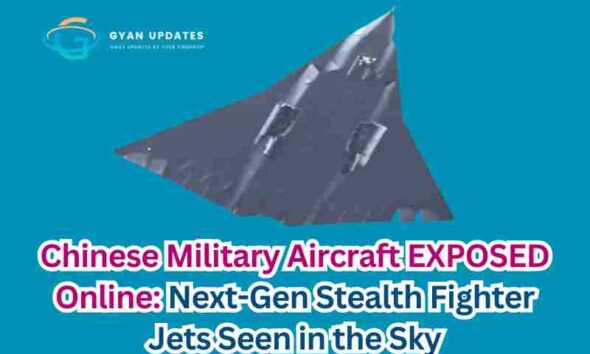 Chinese Military Aircraft EXPOSED Online: Next-Gen Stealth Fighter Jets Seen in the Sky