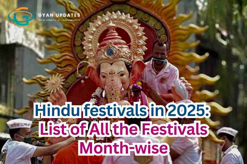 The major festivals celebrated include: Diwali in October, the victory of light over blackout; Ganesh Chaturthi in August, in honor of Lord Ganesha; and Navaratri, prayers dedicated to Goddess Durga. The festivals of Ekadashi, Poornima and Chaturthi last for the entire month, which marks major religious rituals of fasting, prayers and spiritual observances.