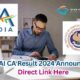 ICAI CA Result 2024 Announced Direct Download Link Here