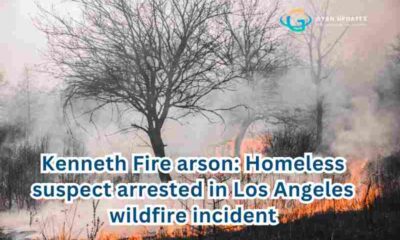 Kenneth Fire arson: Homeless suspect arrested in Los Angeles wildfire incident"