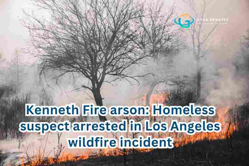 Kenneth Fire arson: Homeless suspect arrested in Los Angeles wildfire incident"