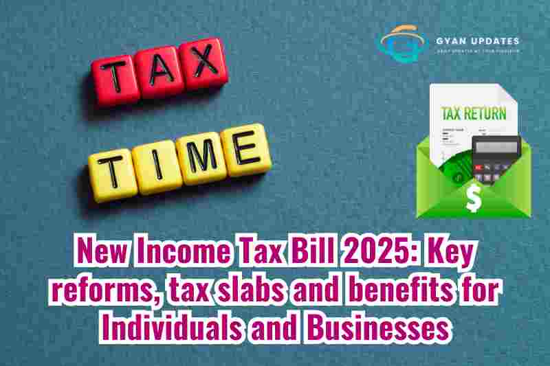 New Income Tax Bill 2025: Key reforms, tax slabs and benefits for Individuals and Businesses